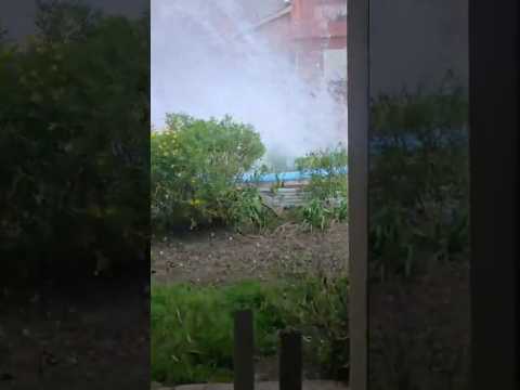 😱Violenta tormenta con ráfagas y granizo destructivo afectó a Las Rosas (Santa Fé) !