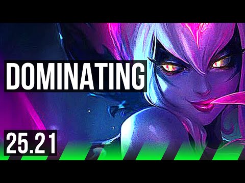 EVELYNN vs GRAVES (JGL) | 48k DMG, 22/4/12, Dominating | EUW Master | 25.21