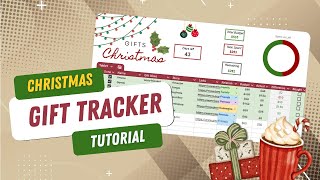 How To Make a Christmas Gift Tracker in Minutes! | Google Sheets Tutorial