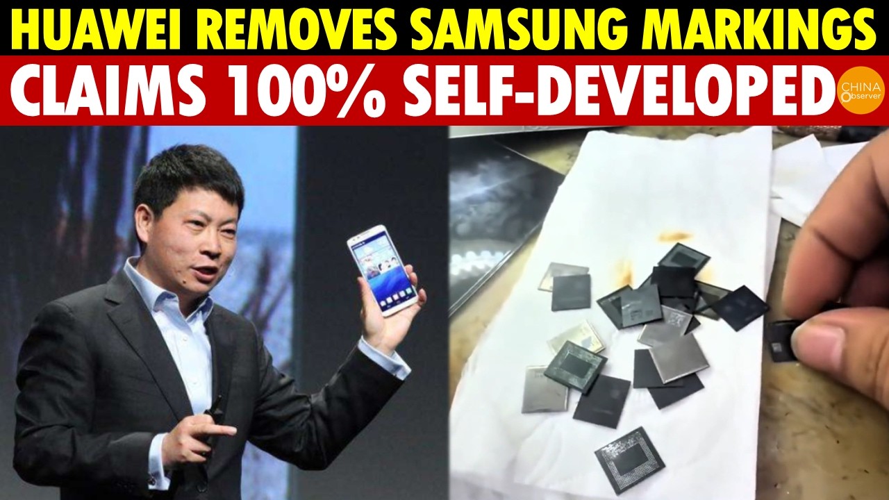Global Scandal! Huawei Polishes Samsung Memory Labels, Calls It 100% Domestic Innovation