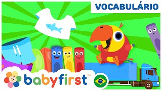 Aprenda Palavras Novas! | Aula de Vocabulário com o Larry | Aprendizado Divertido | BabyFirst Brasil