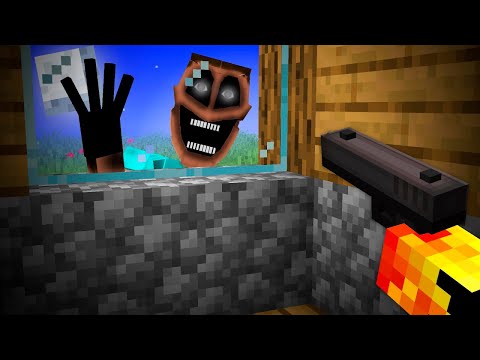 ADICIONEI ARMAS CONTRA MIMICER HARDCORE DO MINECRAFT!! (ASSUSTADOR)