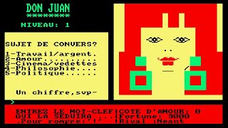 [Amstrad CPC] Don Juan - Longplay