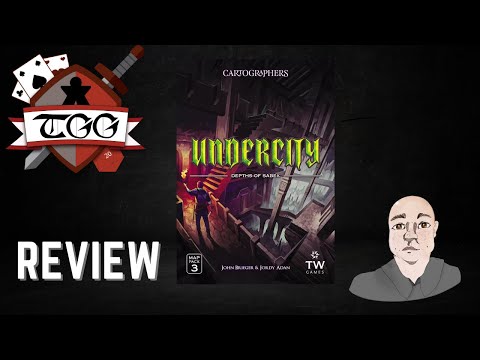 Cartographers Map Pack 3 Undercity Depths of Sabek Review
