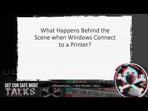 DEF CON Safe Mode - Zhipeng Huo, Chuanda Ding - Hack Windows Machines with Printer Protocol