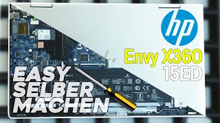 HP Envy X360 15 ED von Innen - Öffnen, Erweitern, Tauschen - Anleitung