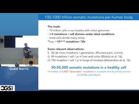 Quaid Morris | A Field Guide to AI in Cancer Genomics | CGSI 2019
