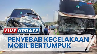 Detik-detik Kecelakaan Karambol 6 Kendaraan di Tol Ungaran-Semarang, Bus Tak Bisa Kehilangan Kendali