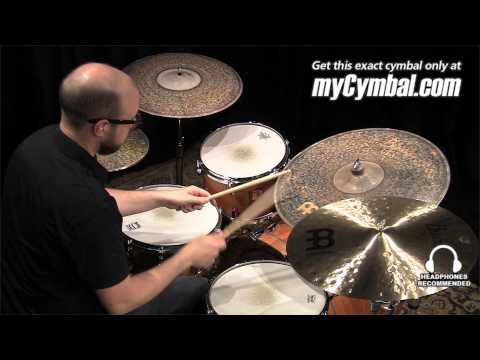 Meinl 22" Byzance Extra Dry Medium Ride Cymbal - Played by Gabriel Harris (B22EDMR-1060413J)