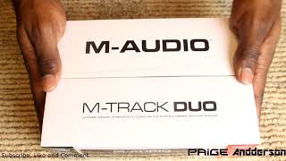 Video thumbnail for - BEST audio interface under $100.00 M-Audio M-Track Duo Review! by Paige Andderson