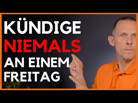 Einem Mitarbeiter an einem Freitag die Kündigung aussprechen? NIEMALS!!!