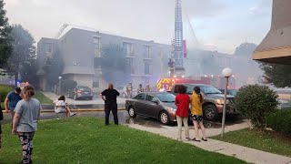 Fire damages apartment complex in southeast Springfield, Mo.