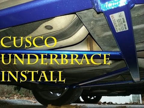 IS300 Cusco Rear Lower Arm Bar V2 Install