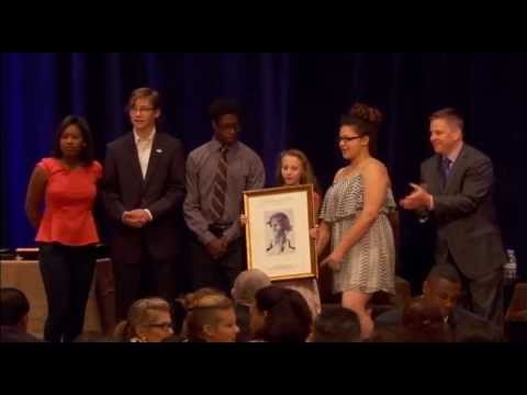 Indianapolis - Carpe Diem High School at 2013 National Jefferson Awards in Washington, DC