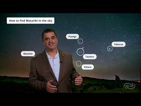 How to find Matariki in the sky.