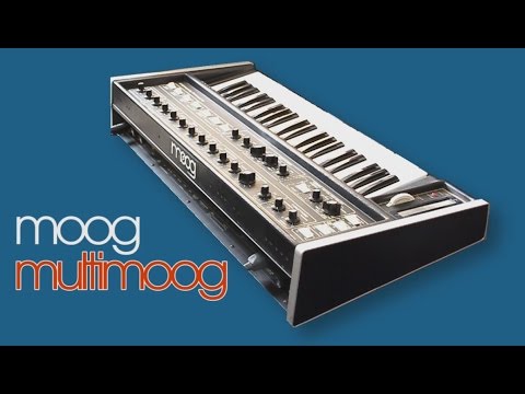 MOOG MULTIMOOG Analog Synthesizer 1978 | HD DEMO
