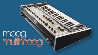 Video thumbnail for MOOG MULTIMOOG Analog Synthesizer 1978 | HD DEMO by AnalogAudio1
