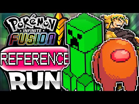 I Beat Pokémon Infinite Fusion With REFERENCE Fusions Only! (Johto)