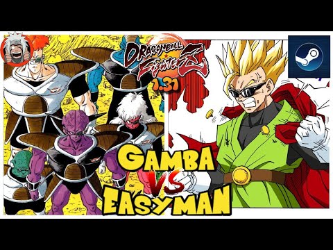 DBFZ Gamba vs Easyman - Amazing Fights!- Ver 1.31