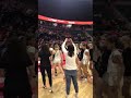 Niles Brandywine celebrates winning D3 girls basketball semifinal