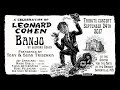 Banjo by Leonard Cohen