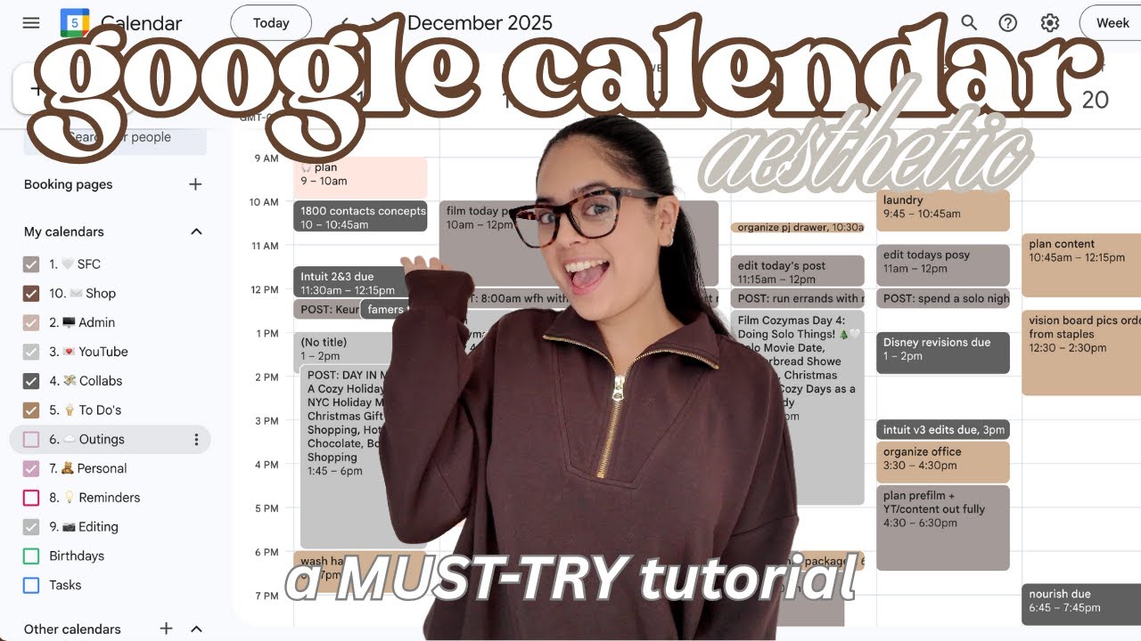 How to Organize your LIFE with Google Calendar! 🖥️🤍✔️ + Plan with Me! *pinterest aesthetic* Tutorial