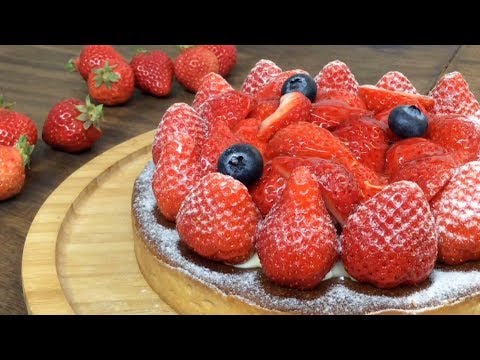 Tarta de fresas hecha con Amaou Machi's Western Confectionery Studio #94 Receta de tarta de fresas