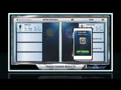 NBA2K14 MyGM Ep 2 More Trades !!! 76ers
