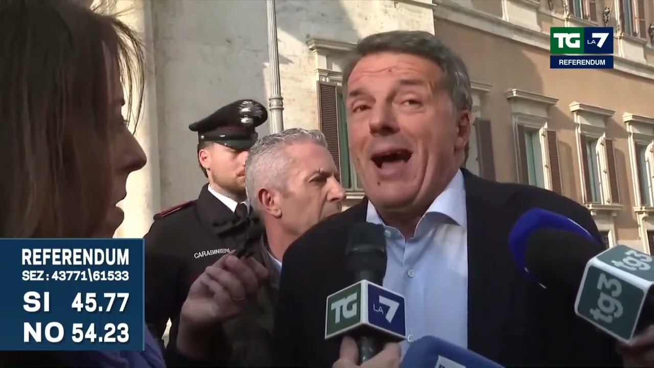 Referendum giustizia, Renzi punge Meloni: "Perde di dieci punti, che fa? Fischietta?"