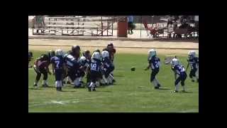 preview picture of video 'WINTON COWBOYS JR NOVICE (VS) GUSTINE REDSKINS HIGHLIGHTS 2014'
