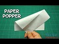 How to Make a Paper Popper - Loud Paper Banger