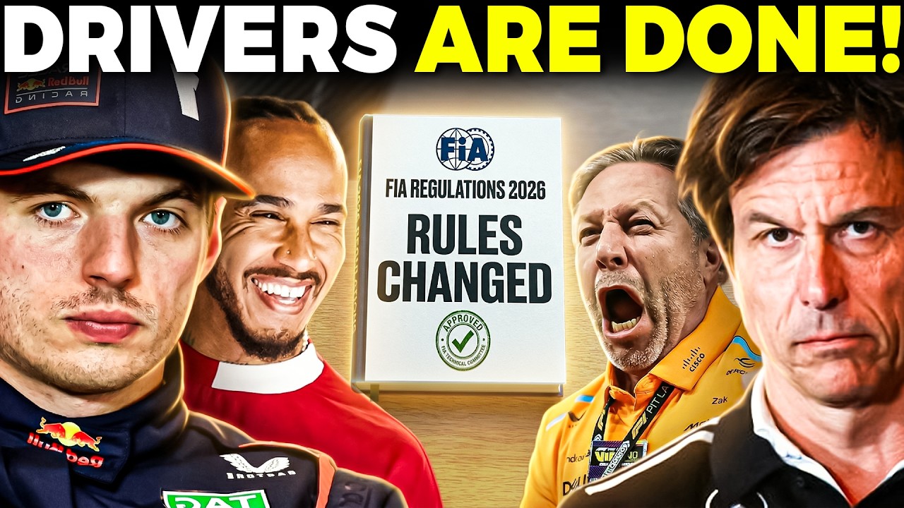 F1 Drivers & Teams RESPOND As FIA REVEALS New 2026 RULES After REGULATION DISASTER!