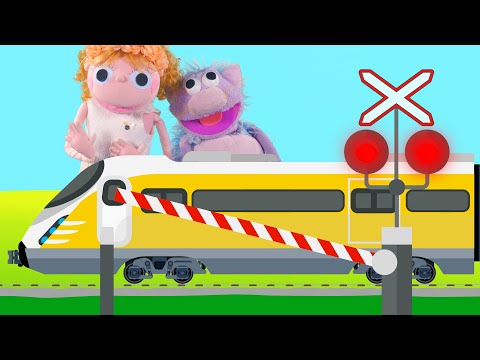 Cars - trains and trams | story for little kids about traveling by train and tram