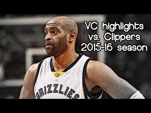 Vince Carter 9 pts, 3 reb & 2 ast vs. Clippers (NBA RS 2015/2016) - VC Return!