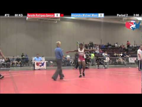 FILAJRGR: 60 KG: Renaldo Rodriguez-Spencer (Buffalo) vs. Alejandro Mioni (SUNKIST KIDS)
