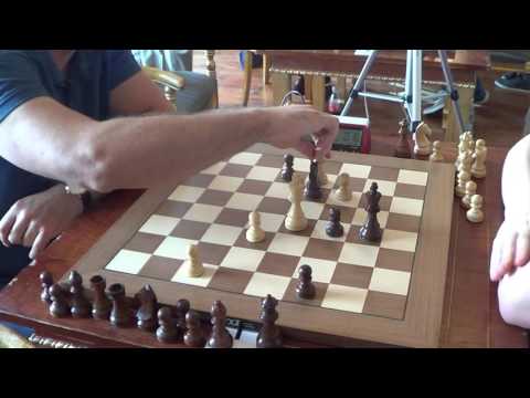 GM Giorgadze Giorgi - GM Vladimir Fedoseev, Gruenfeld defence, rapid chess, PART II