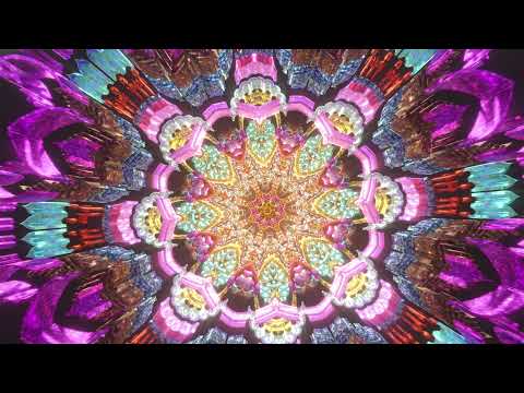 Meditation 3D Mandala Vj Seamless Loop Beautiful Color Light Trip Motion Audiovisual Psychedelic art