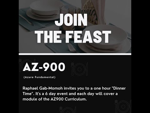 AZ900 Dinner Time Series: Module 5: Identity, Governance, privacy & compliance