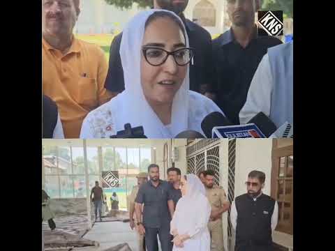 The Waqf Board is making every effort to ensure that every shrine excels through modernization, renovation, and the provision of all basic facilities : Waqf Chairperson Dr. Darakshan Andrabi