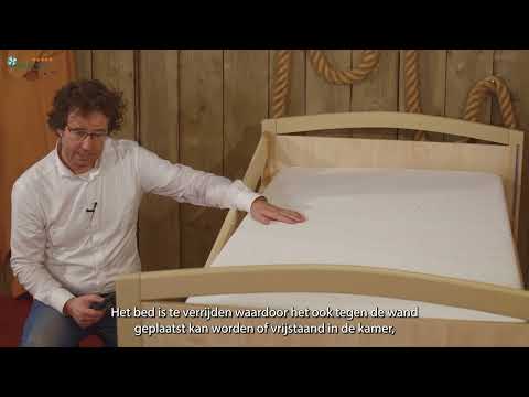 Het goedkope Irene hooglaag bed van Leefcomfort