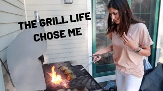 sustainable groceries, workouts, grilling + more | weekend vlog