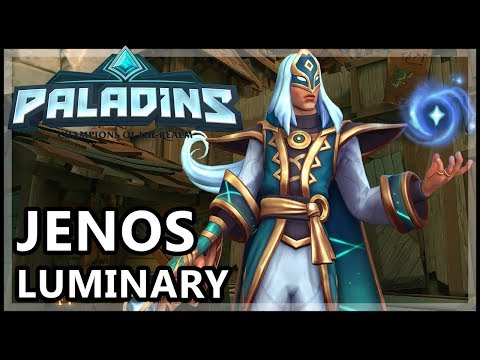 Paladins Jenos Gameplay -  LUMINARY BUILD - Paladins Gameplay Jenos