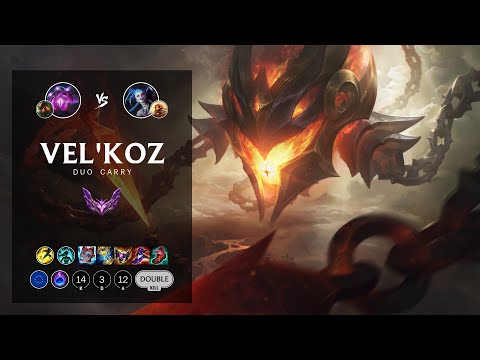 Vel'Koz Bot vs Jinx - EUW Master Patch 12.8