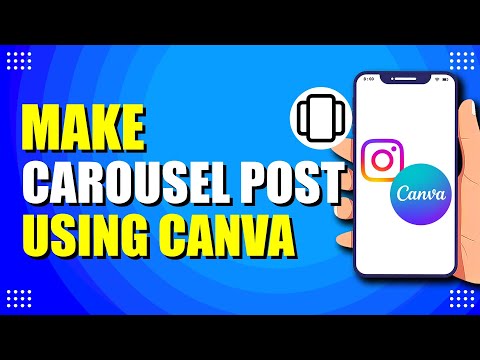 How To Make Carousel Post On Instagram Using Canva (Easy Way)