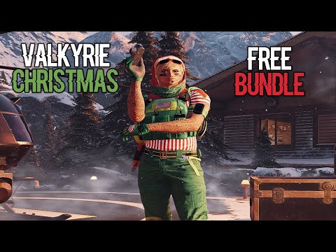 Y6S4 High Calibre FREE VALKYRIE Christmas Skin - Showcase IN-GAME - Rainbow Six Siege