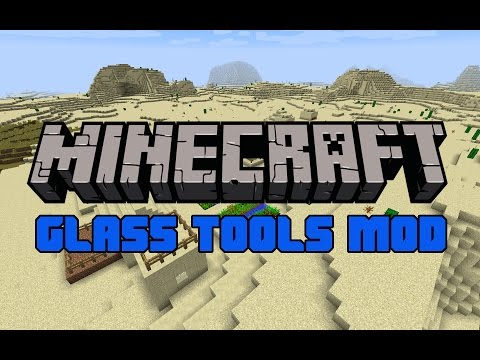 Glass Tools Mod - Minecraft