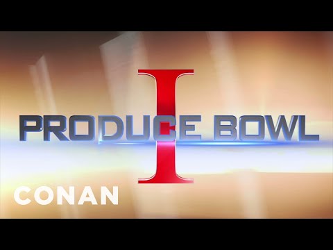 The Food Network Produce Bowl: Fruits vs. Vegetables | CONAN on TBS