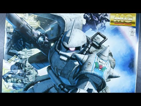 MG Shin Matsunaga's High-Mobility Type Zaku II Ver.2.0 UNBOXING