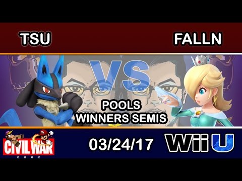 2GGC: Civil War - Tsu (Lucario) Vs. LooK | falln (Rosalina) Pools Winners Semis