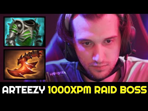 ARTEEZY 1000 XPM Unstoppable Raid Boss with Overwhelming Blink Build Dota 2